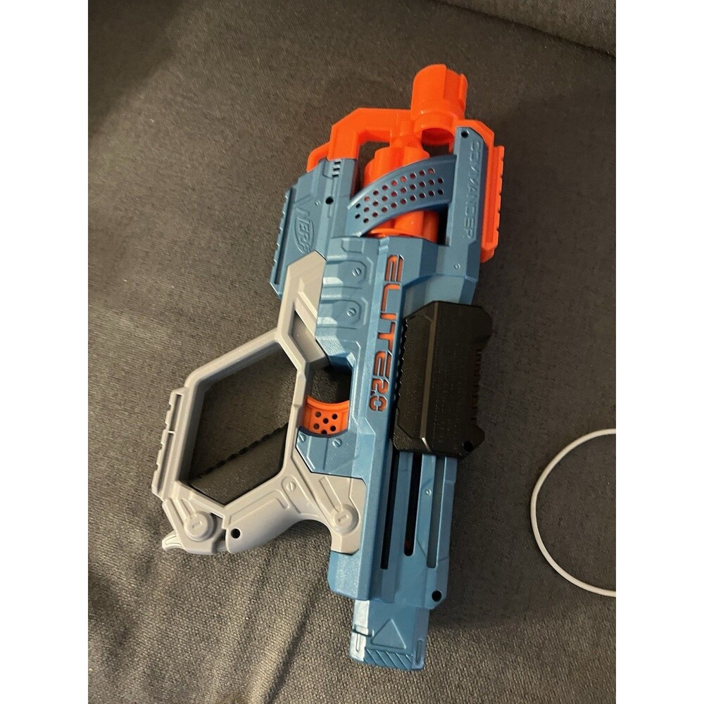 NERF Elite 2.0 Commander Blaster And Eagle Point Rifle With Bonus Accessories